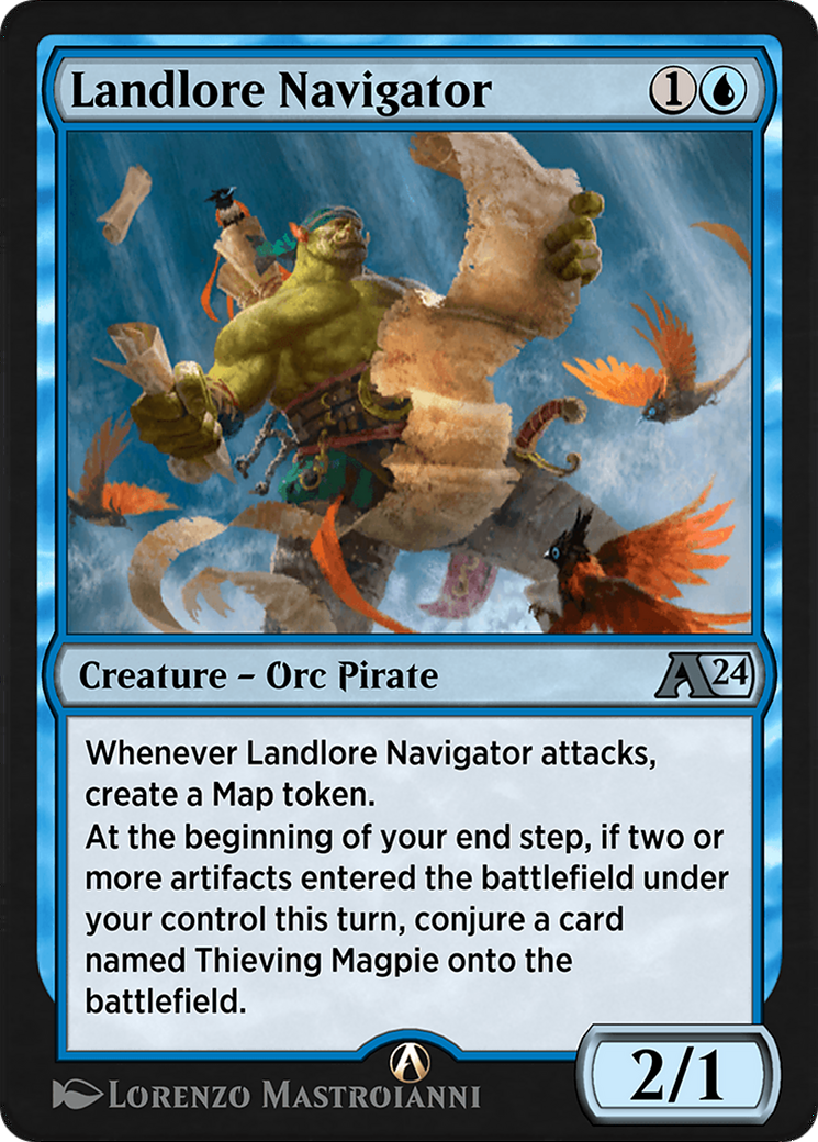 Landlore Navigator (YLCI-007) [Alchemy: Ixalan]