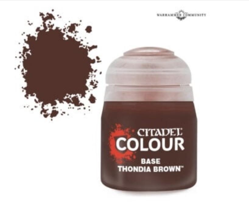 Base Paint: Thondia Brown