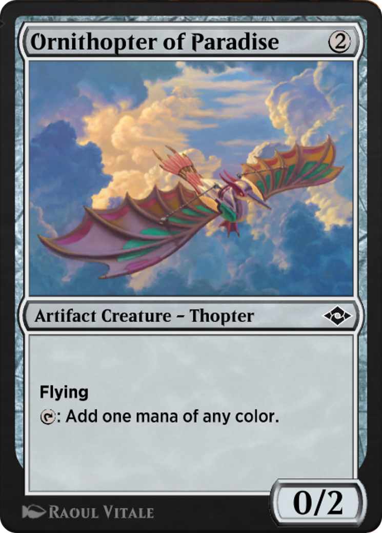 Ornithopter of Paradise (J21-753) [Jumpstart: Historic Horizons]