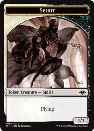 Spirit // Myr Double-Sided Token (MH1-16 // 19) [Modern Horizons]