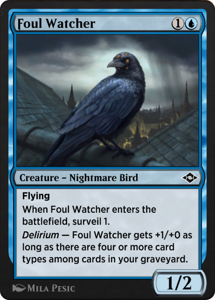 Foul Watcher (J21-194) [Jumpstart: Historic Horizons]