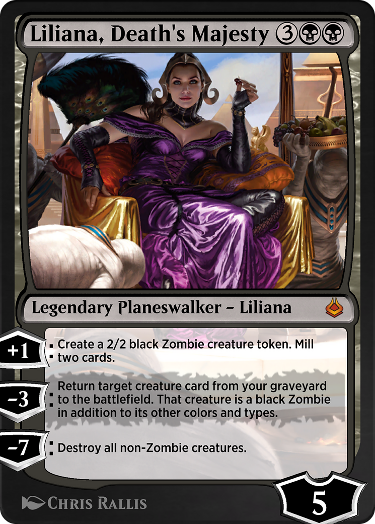 Liliana, Death's Majesty (AKR-111) [Amonkhet Remastered]