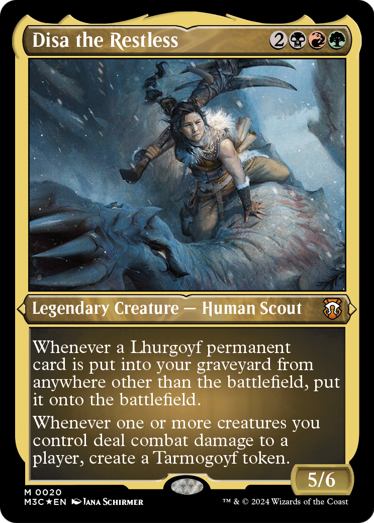 Disa the Restless (M3C-020) [Modern Horizons 3 Commander] Etched Foil