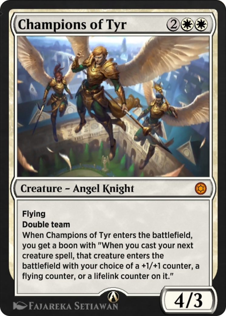 Champions of Tyr (HBG-021) [Alchemy Horizons: Baldur's Gate]
