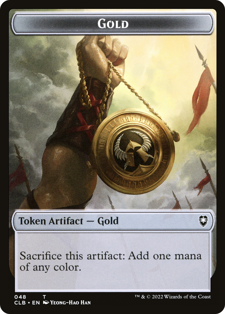Gold (TCLB-048) [Battle for Baldur's Gate Tokens]