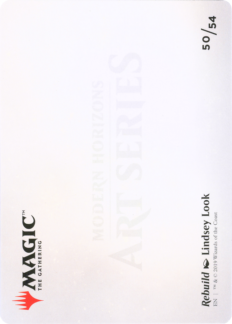 Rebuild // Rebuild (AMH1-050) (Borderless) [Modern Horizons Art Series]