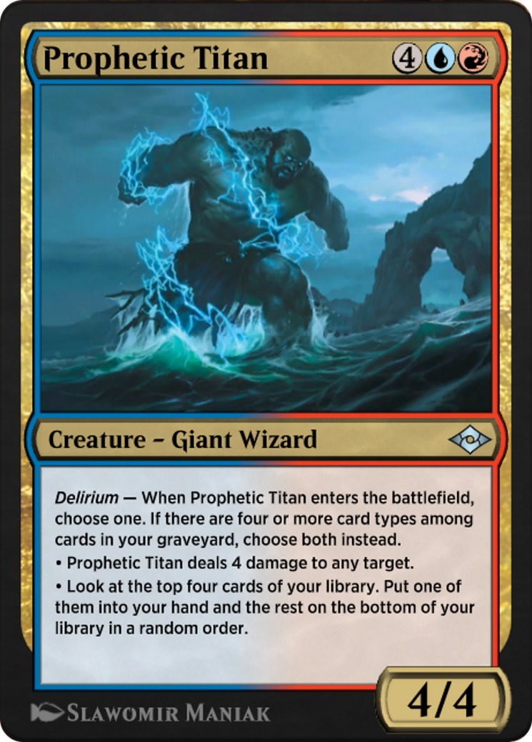 Prophetic Titan (J21-708) [Jumpstart: Historic Horizons]