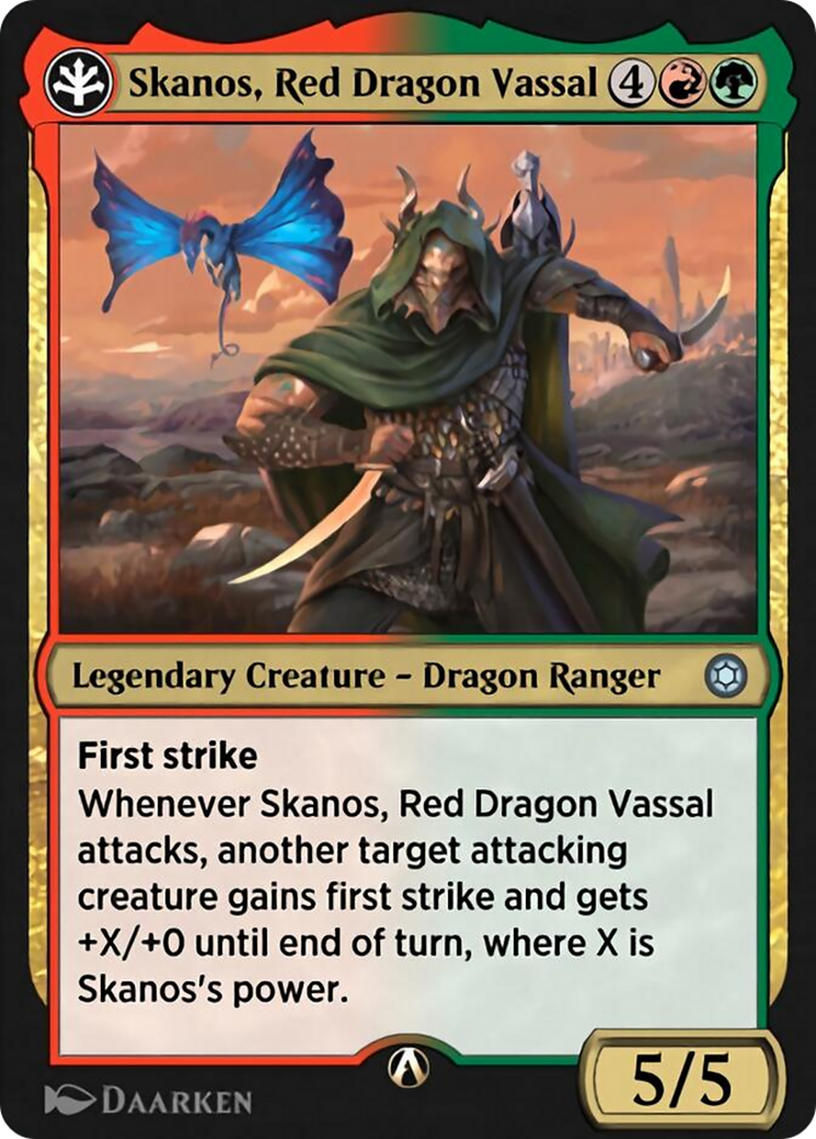 Skanos, Red Dragon Vassal (HBG-18R) [Alchemy Horizons: Baldur's Gate]
