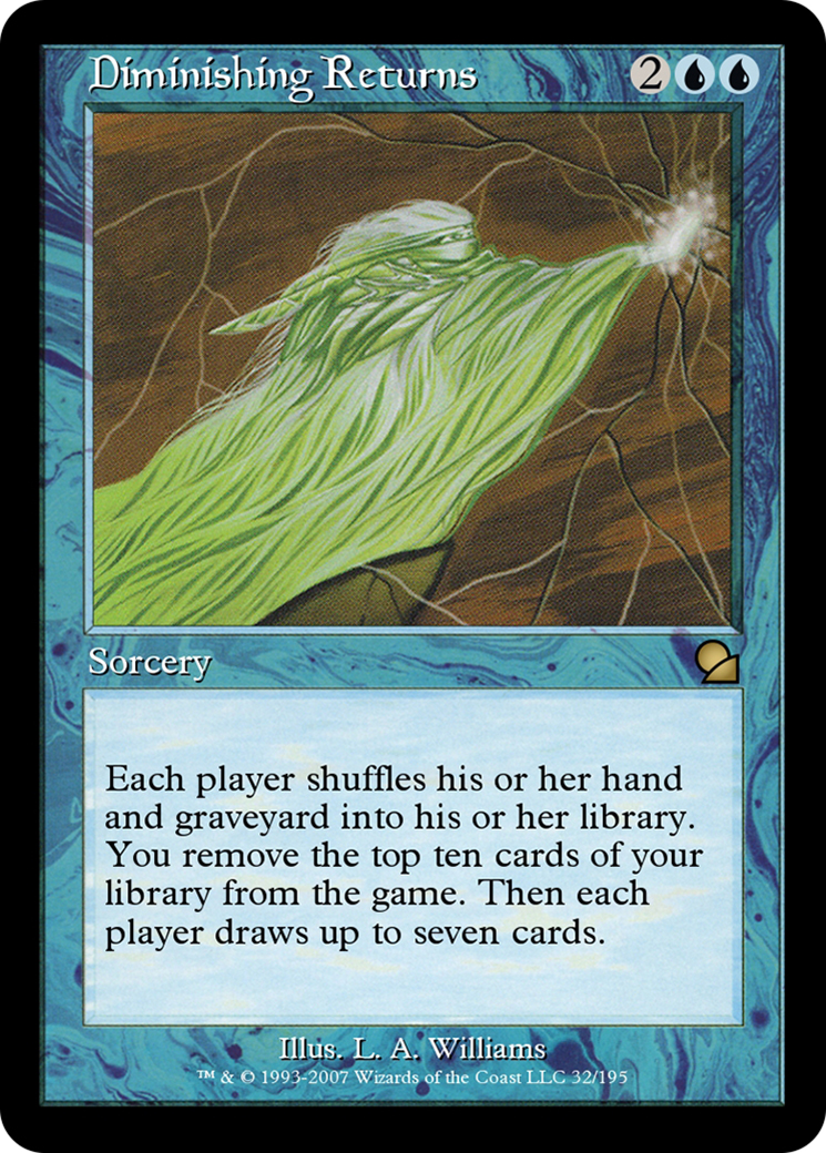 Diminishing Returns (ME1-032) [Masters Edition] Foil