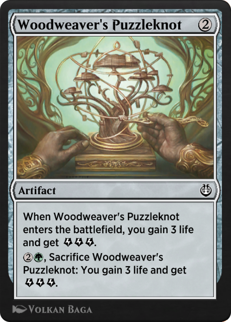 Woodweaver's Puzzleknot (KLR-277) [Kaladesh Remastered]