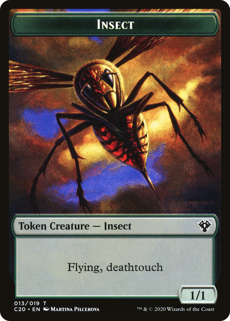 Insect (TC20-013) [Commander 2020 Tokens]