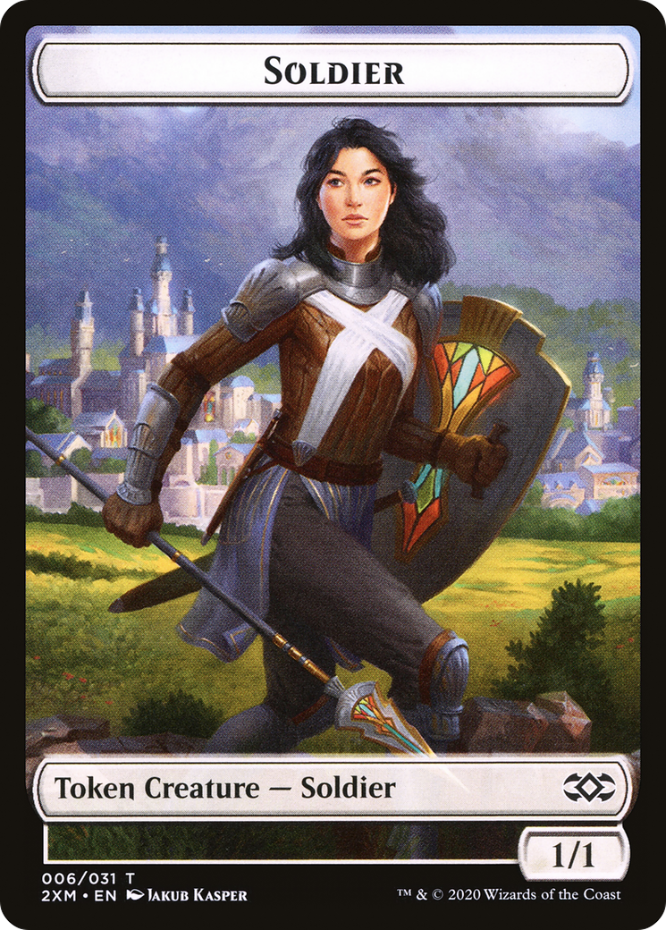 Soldier (T2XM-006) [Double Masters Tokens]