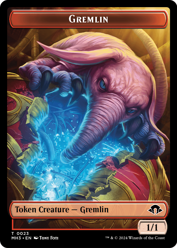 Gremlin (TMH3-023) [Modern Horizons 3 Tokens] Foil