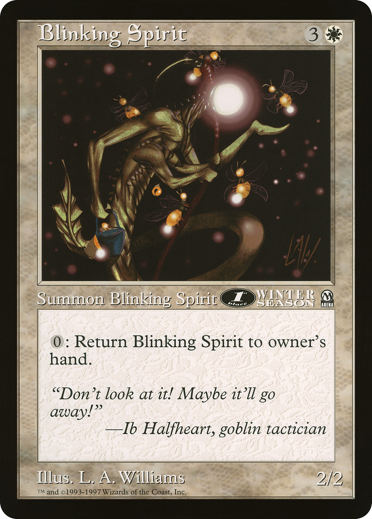 Blinking Spirit (OLEP-027) [Oversized League Prizes]