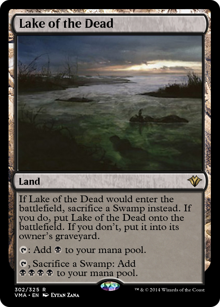 Lake of the Dead (VMA-302) [Vintage Masters] Foil