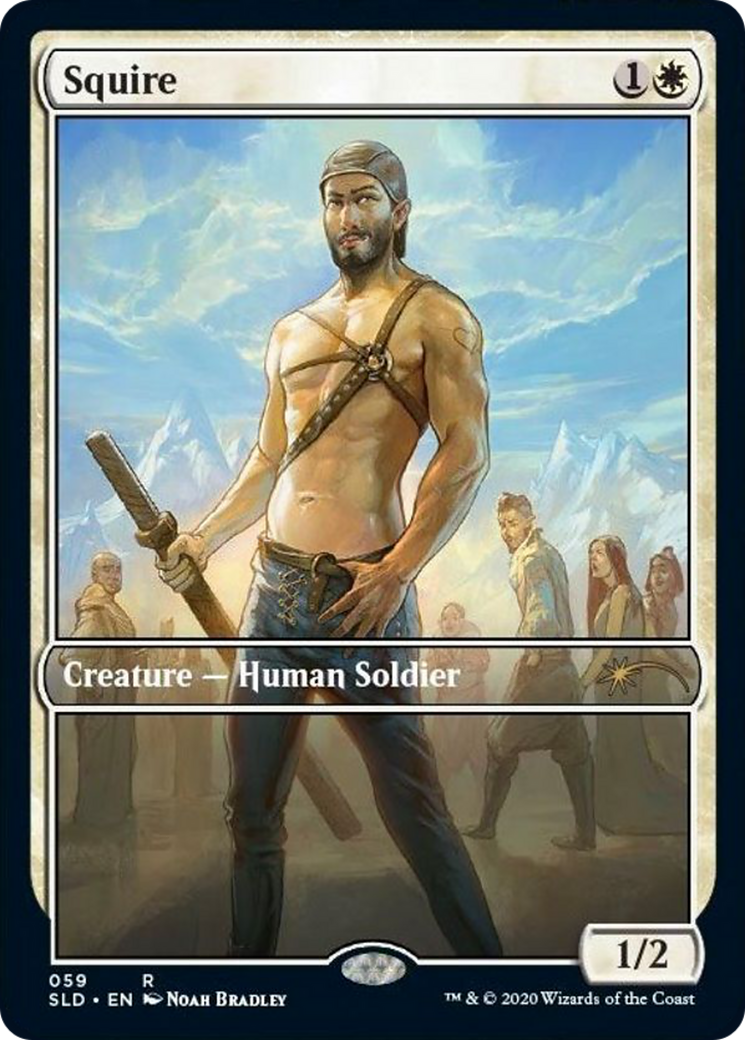 Squire (SLD-059) [Secret Lair Drop] Foil