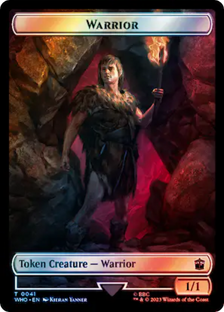 Warrior (TWHO-041) [Doctor Who Tokens] Foil