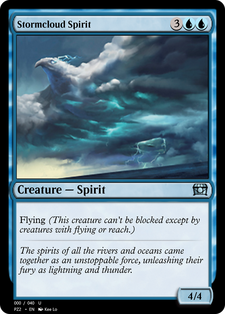 Stormcloud Spirit (PZ2-70825) [Treasure Chest] Foil