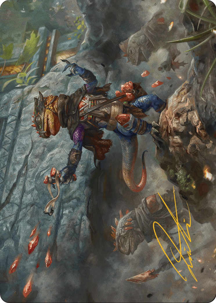 Agate Instigator // Agate Instigator (ABLB-033) (Borderless) [Bloomburrow Art Series]