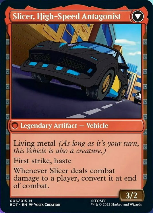 Trancheur, Muscle à louer // Trancheur, Antagoniste à grande vitesse [Transformers]