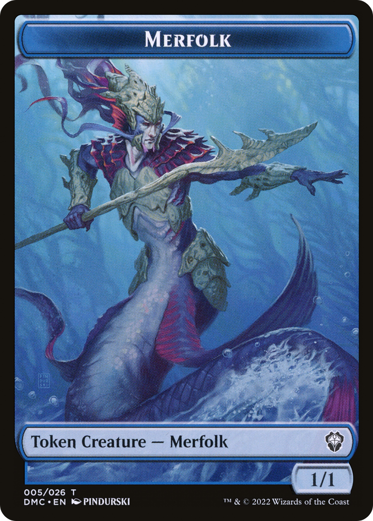 Merfolk (TDMU-005) [Dominaria United Tokens]