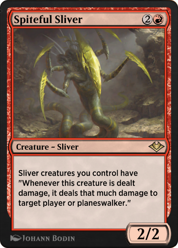 Spiteful Sliver (J21-517) [Jumpstart: Historic Horizons]