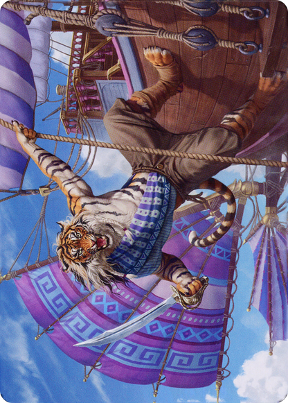 Jedit Ojanen, Mercenary // Jedit Ojanen, Mercenary (ADMU-048) (Borderless) [Dominaria United Art Series]