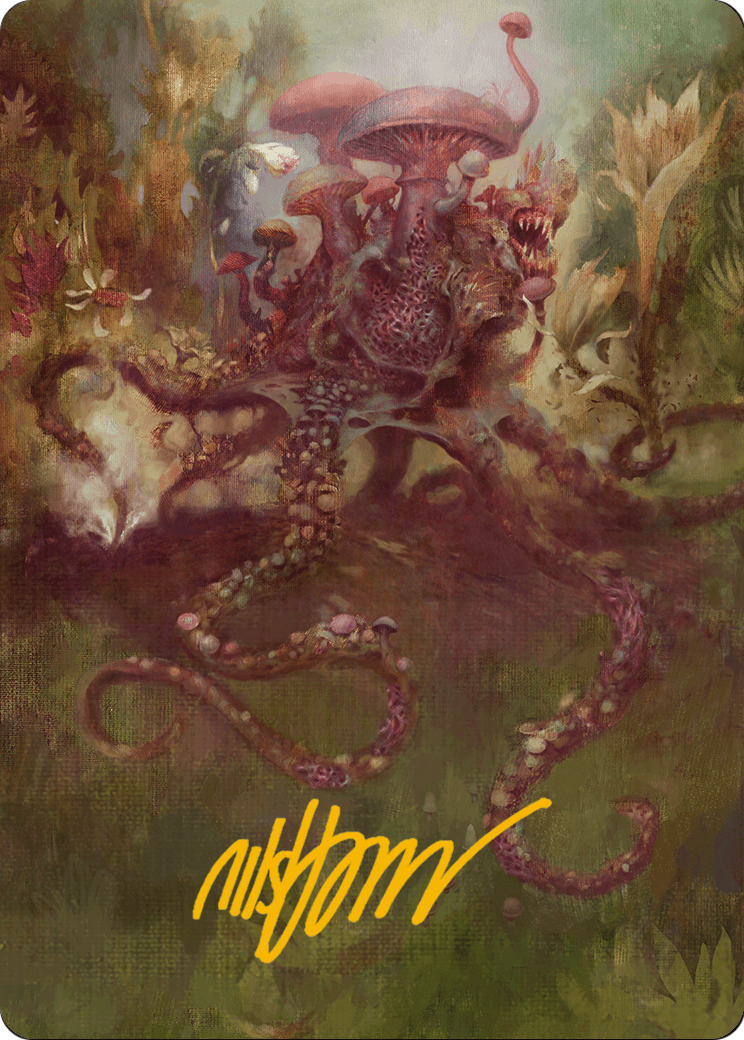 Sowing Mycospawn // Sowing Mycospawn (AMH3-040) (Borderless) [Modern Horizons 3 Art Series] Foil