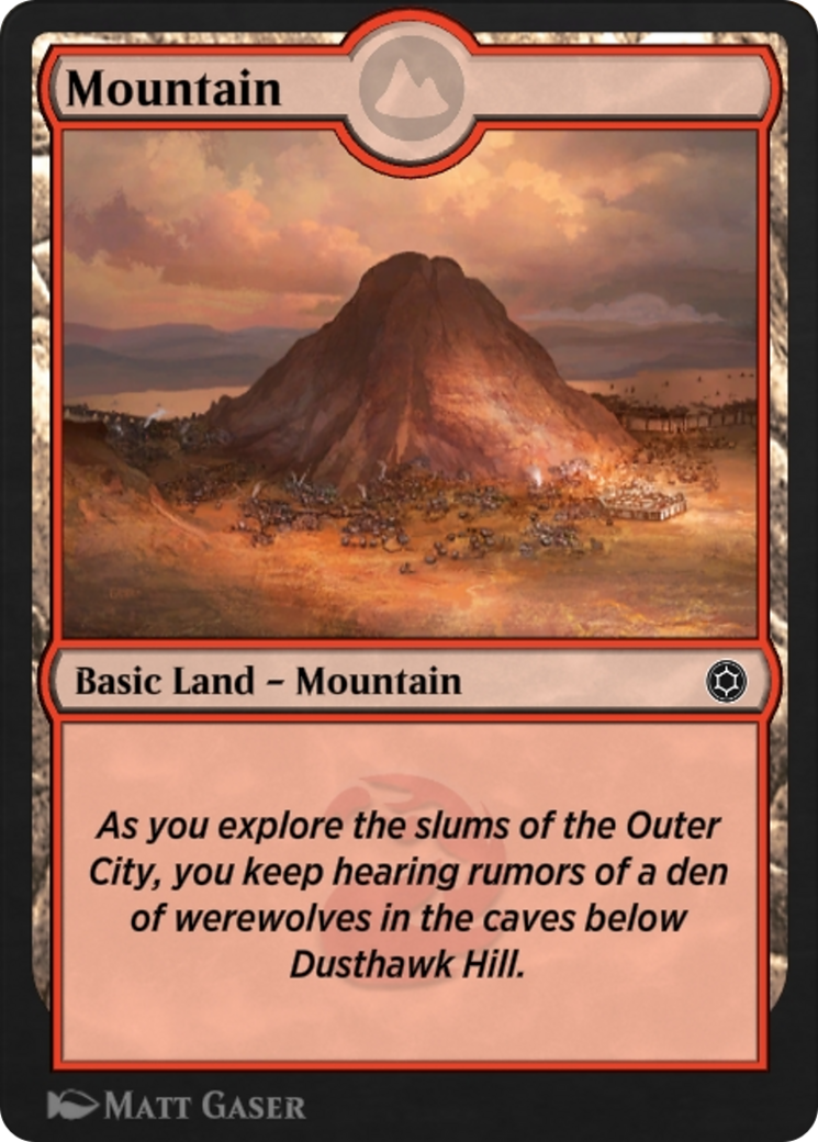 Mountain (HBG-301) [Alchemy Horizons: Baldur's Gate]