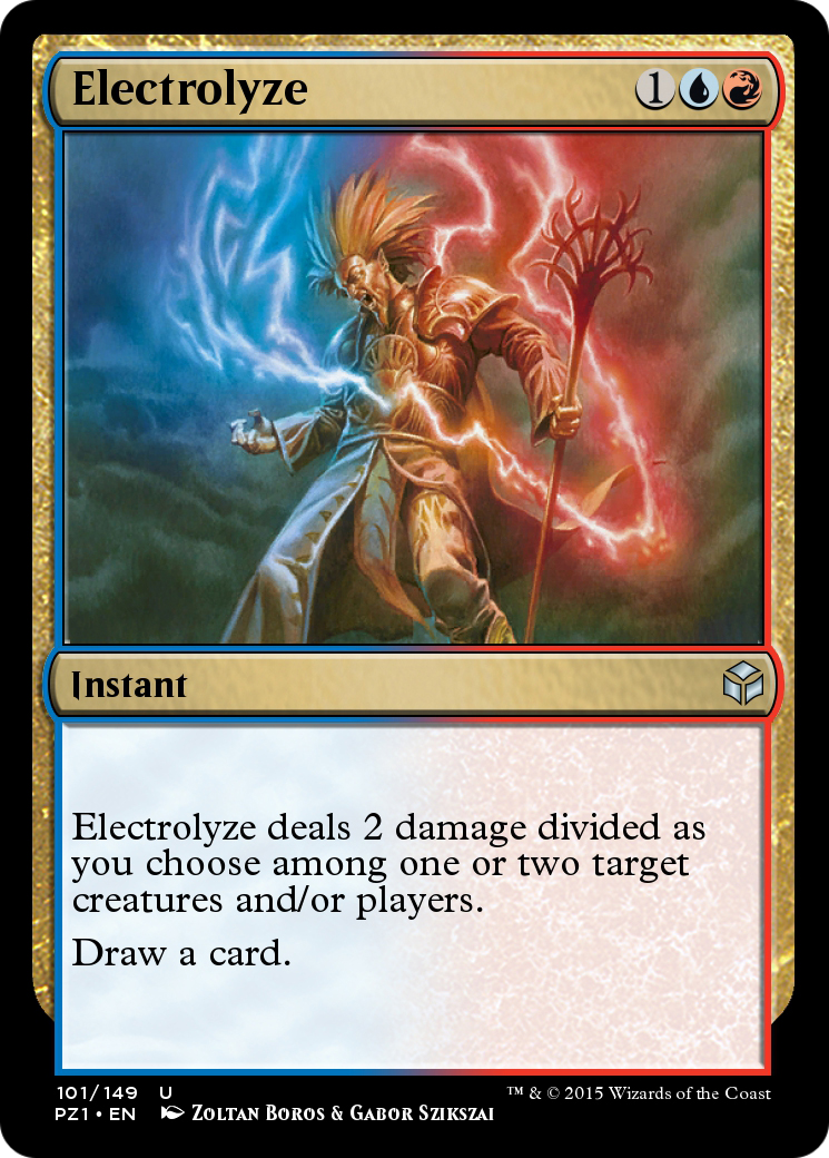 Electrolyze (PZ1-101) [Legendary Cube Prize Pack] Foil