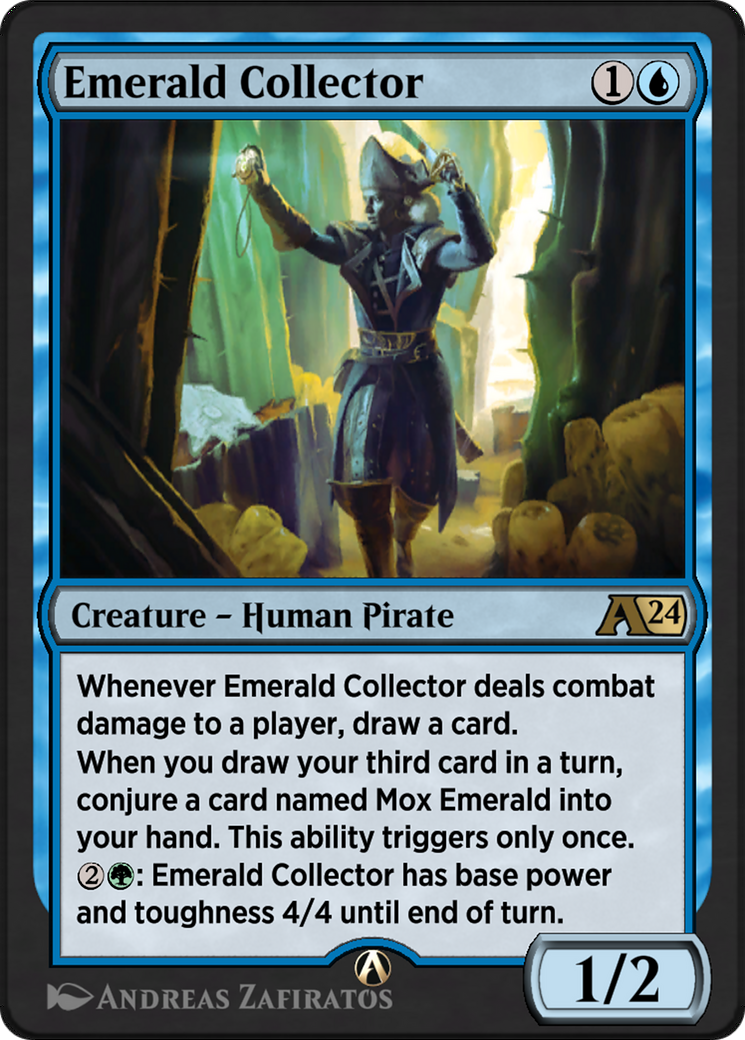 Emerald Collector (YOTJ-006) [Alchemy: Outlaws of Thunder Junction]