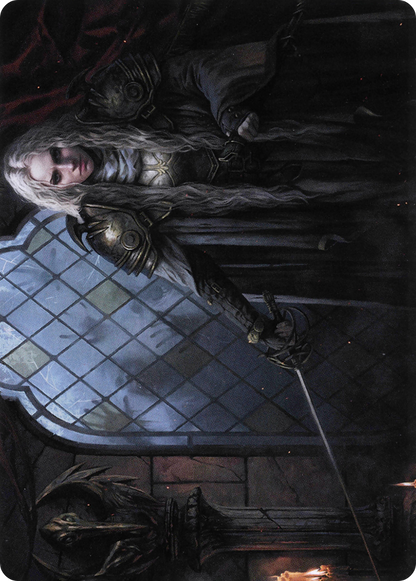Thalia, Guardian of Thraben // Thalia, Guardian of Thraben (AVOW-018) (Borderless) [Crimson Vow Art Series] Foil