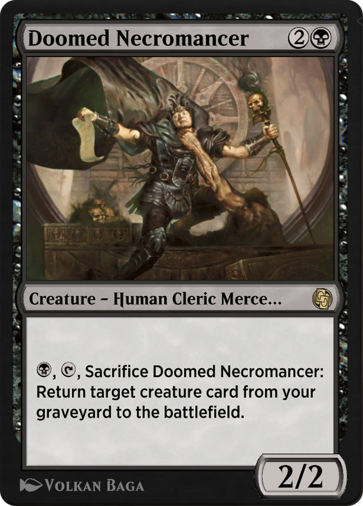 Doomed Necromancer (AJMP-137) [Jumpstart Arena Exclusives]