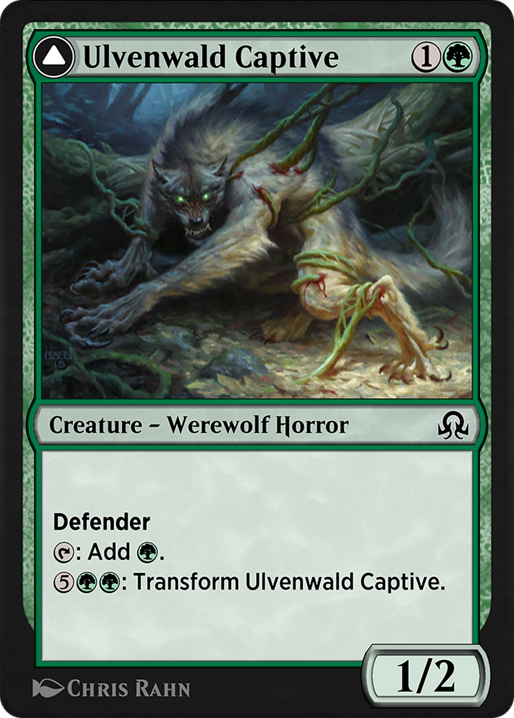 Ulvenwald Captive // Ulvenwald Abomination (SIR-221) [Shadows over Innistrad Remastered]