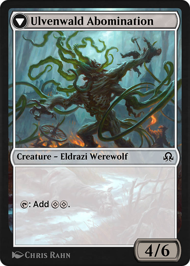 Ulvenwald Captive // Ulvenwald Abomination (SIR-221) [Shadows over Innistrad Remastered]