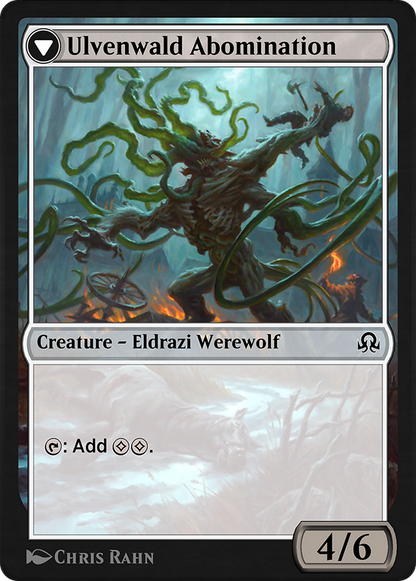 Ulvenwald Captive // Ulvenwald Abomination (SIR-221) [Shadows over Innistrad Remastered]