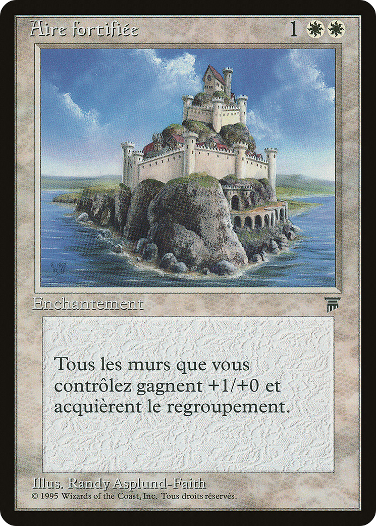 Fortified Area (French) - "Aire fortifiee" (REN-011) [Renaissance]