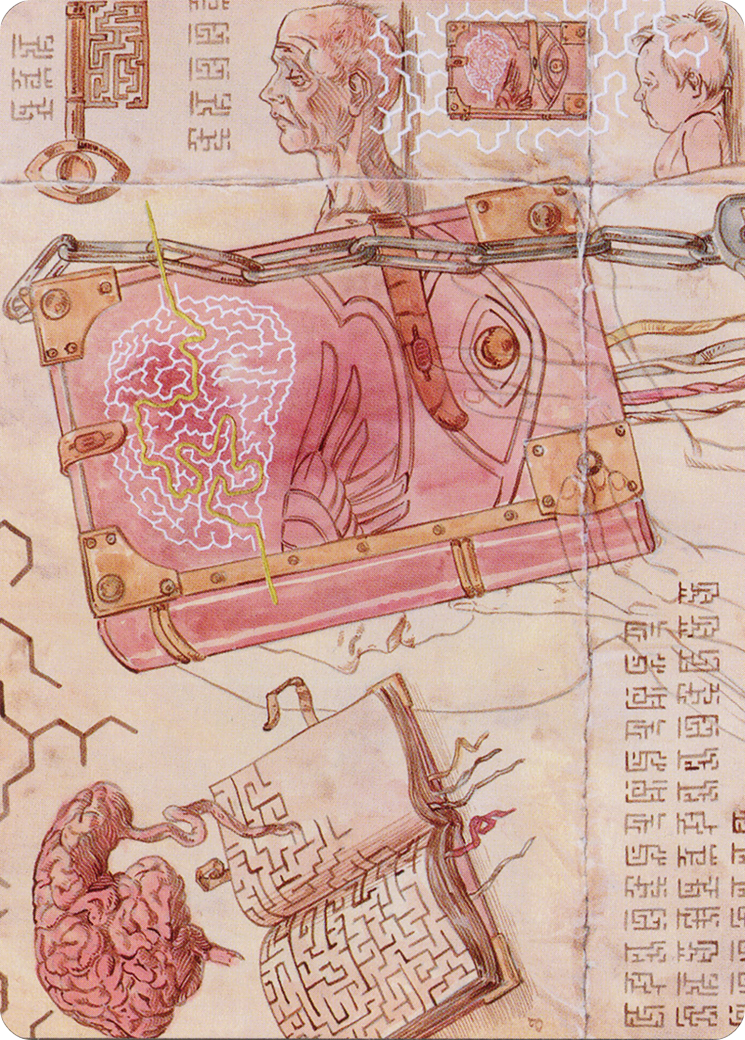 Mazemind Tome // Mazemind Tome (ABRO-066) (Borderless) [The Brothers' War Art Series]