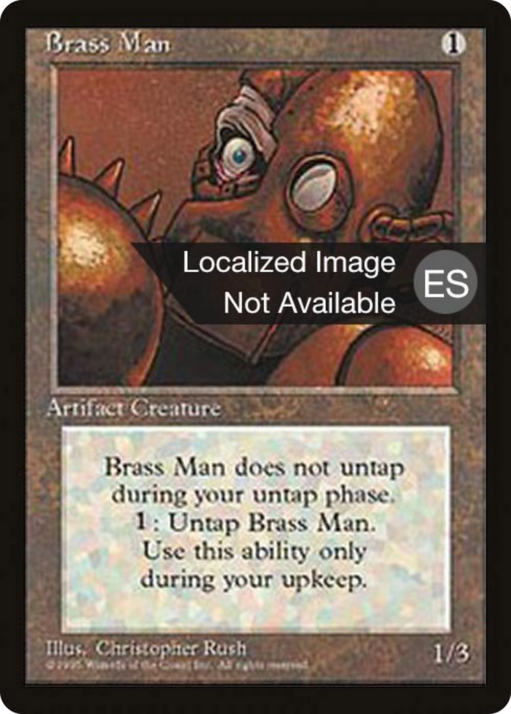 Brass Man (4BB-302) [Fourth Edition Foreign Black Border]