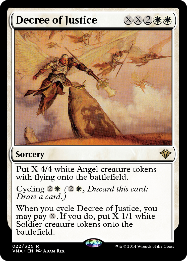 Decree of Justice (VMA-022) [Vintage Masters]