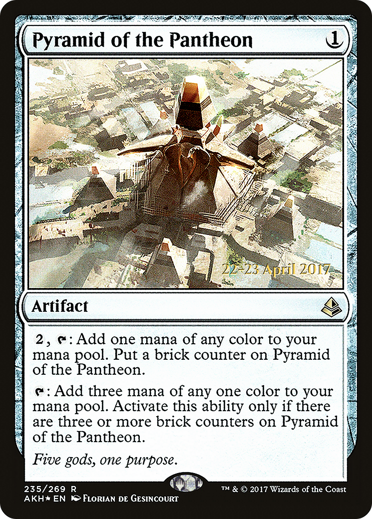 Pyramid of the Pantheon (PRE-235) [Amonkhet Promos] Foil
