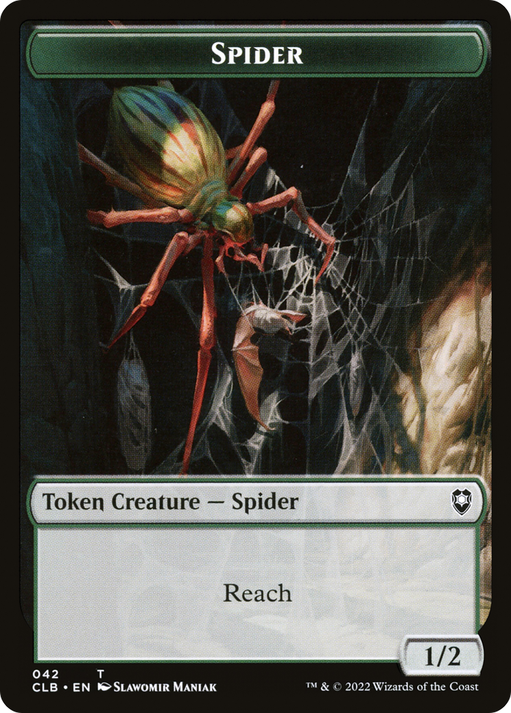 Spider (TCLB-042) [Battle for Baldur's Gate Tokens]