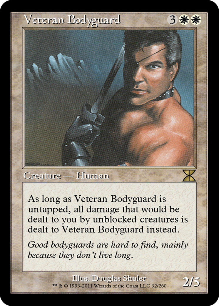 Veteran Bodyguard (ME4-032) [Masters Edition IV]