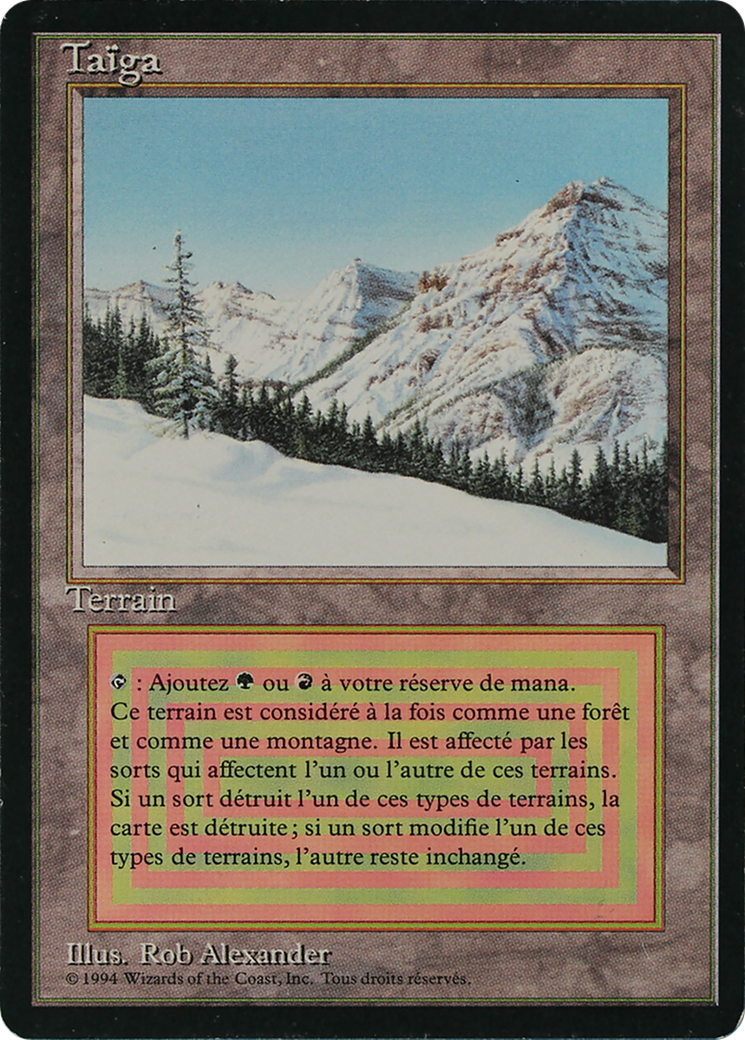 Taiga (FBB-287) [Foreign Black Border]
