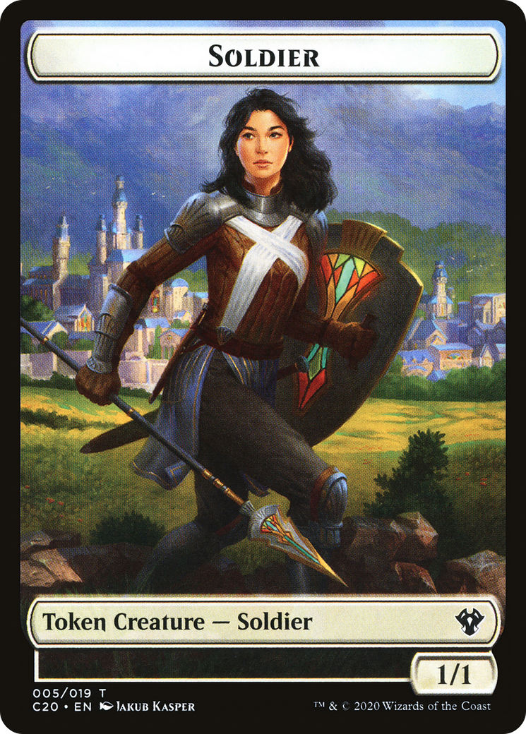 Soldier (TC20-005) [Commander 2020 Tokens]