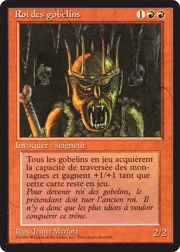 Goblin King (FBB-155) [Foreign Black Border]