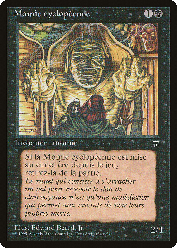 Cyclopean Mummy (French) - "Momie cyclopeenne" (REN-054) [Renaissance]