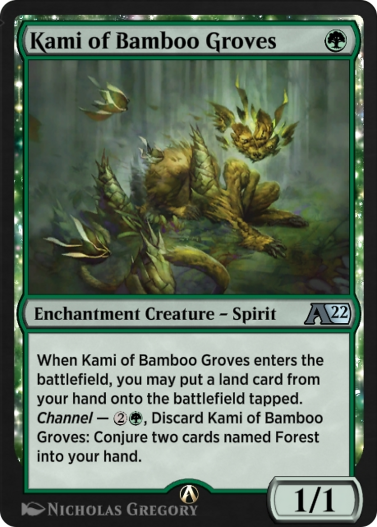 Kami of Bamboo Groves (YNEO-024) [Alchemy: Kamigawa]