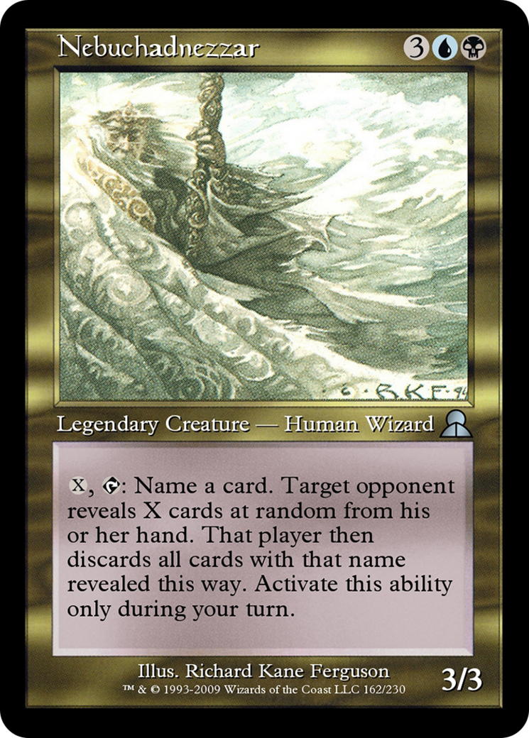 Nebuchadnezzar (ME3-162) [Masters Edition III] Foil