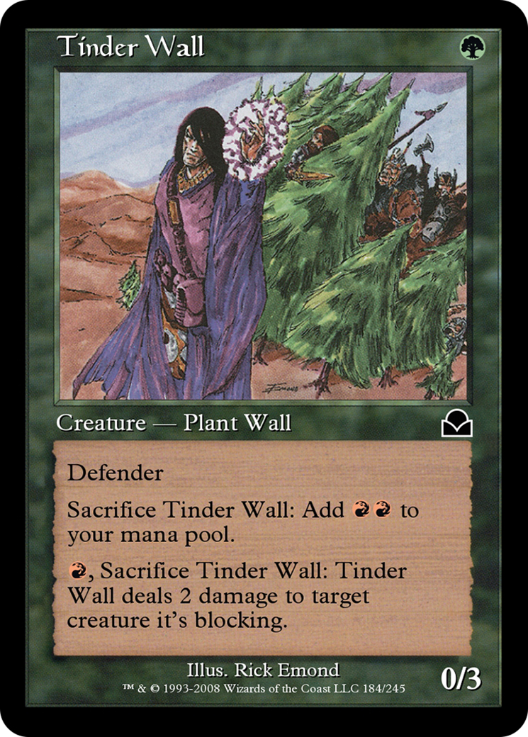 Tinder Wall (ME2-184) [Masters Edition II] Foil